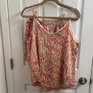 Elegant MILEY + MOLLY Red and White Women's PJ Lingerie Set Size X-Large Hot!